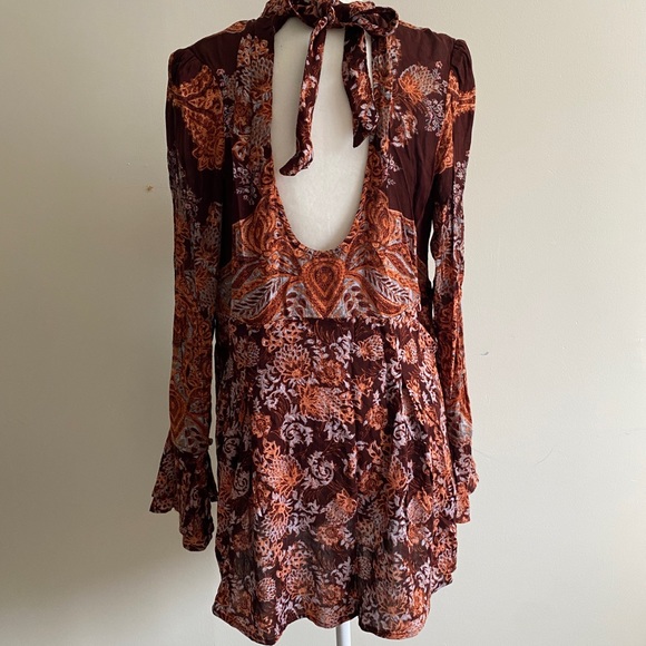 ❌SOLD❌ Gorgeous Free People flowy dress - Picture 3 of 7